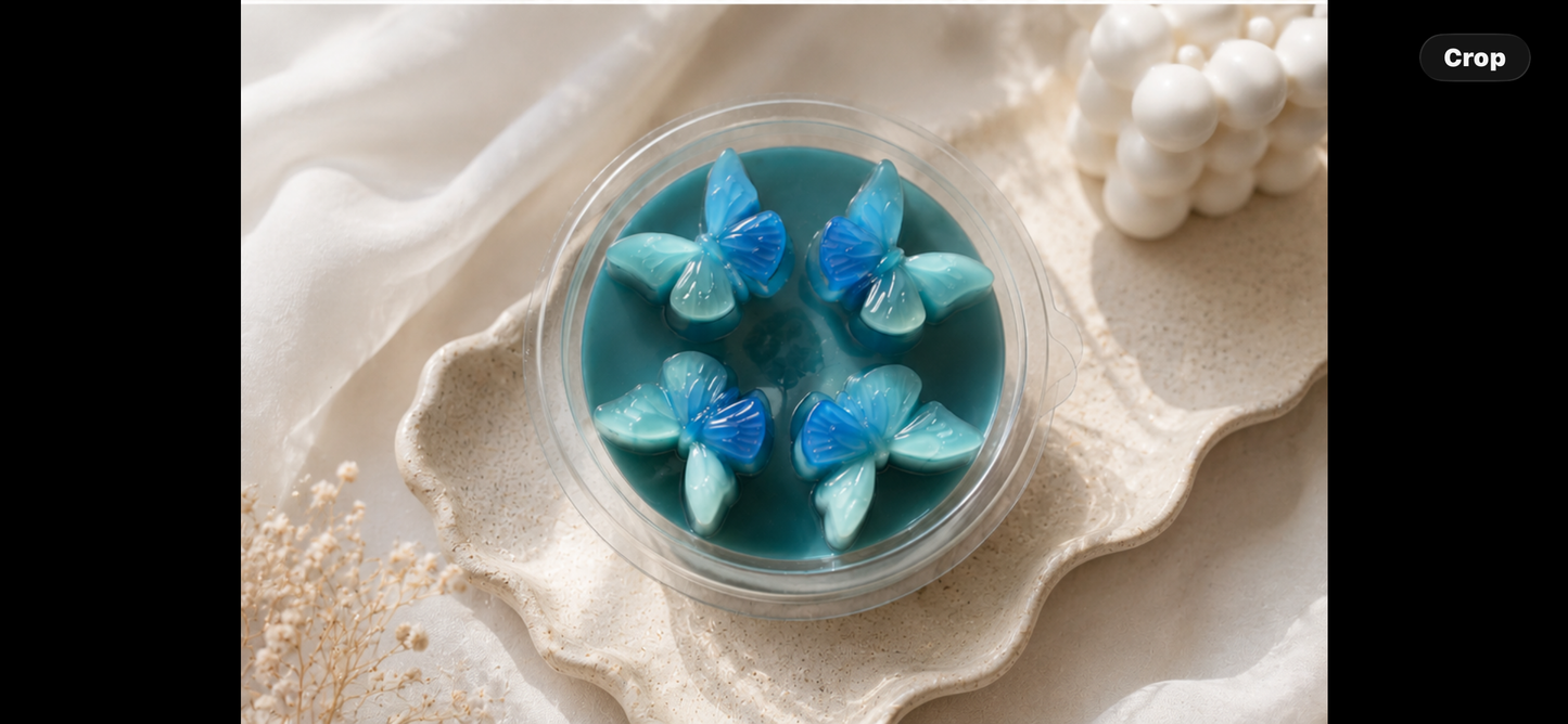 'Delicate Blooms' Wax Melts - Butterfly Design