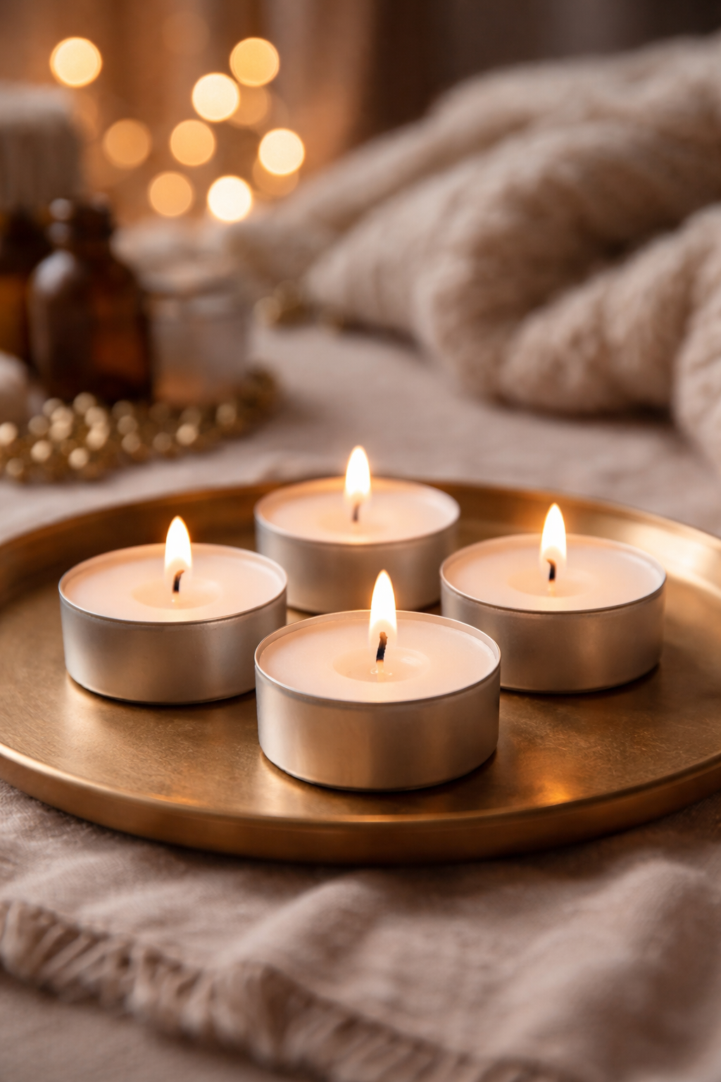 Tealights - x4 Unscented