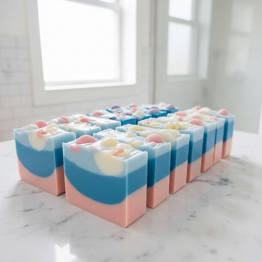 Seaside Soap Bar - Blueberry Lemon Scent