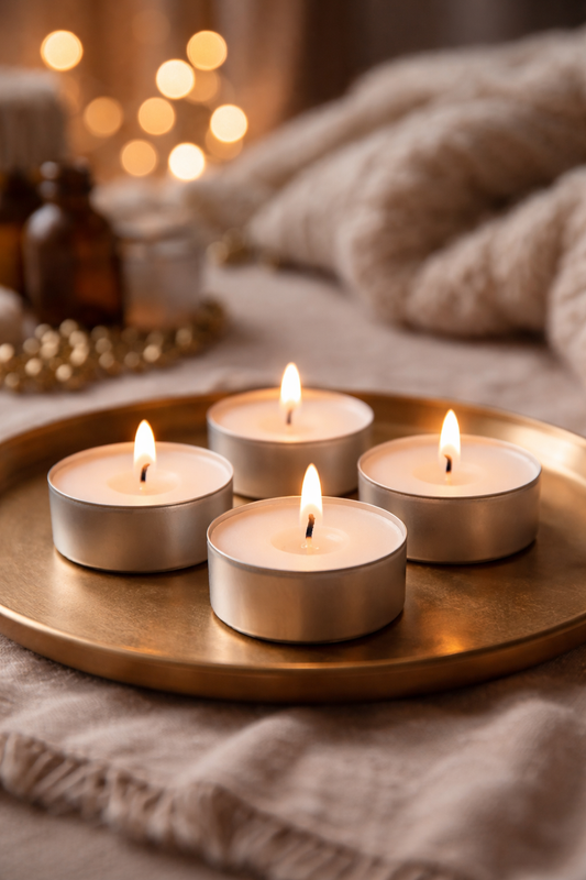 Tealights - x4 Unscented